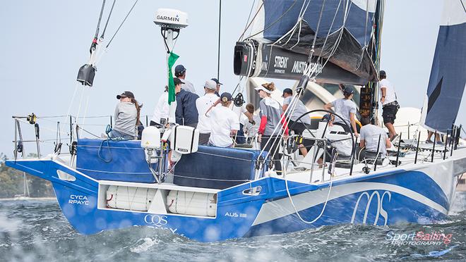 CQS out training today on Sydney Harbour - CQS Media Launch © Beth Morley - Sport Sailing Photography http://www.sportsailingphotography.com